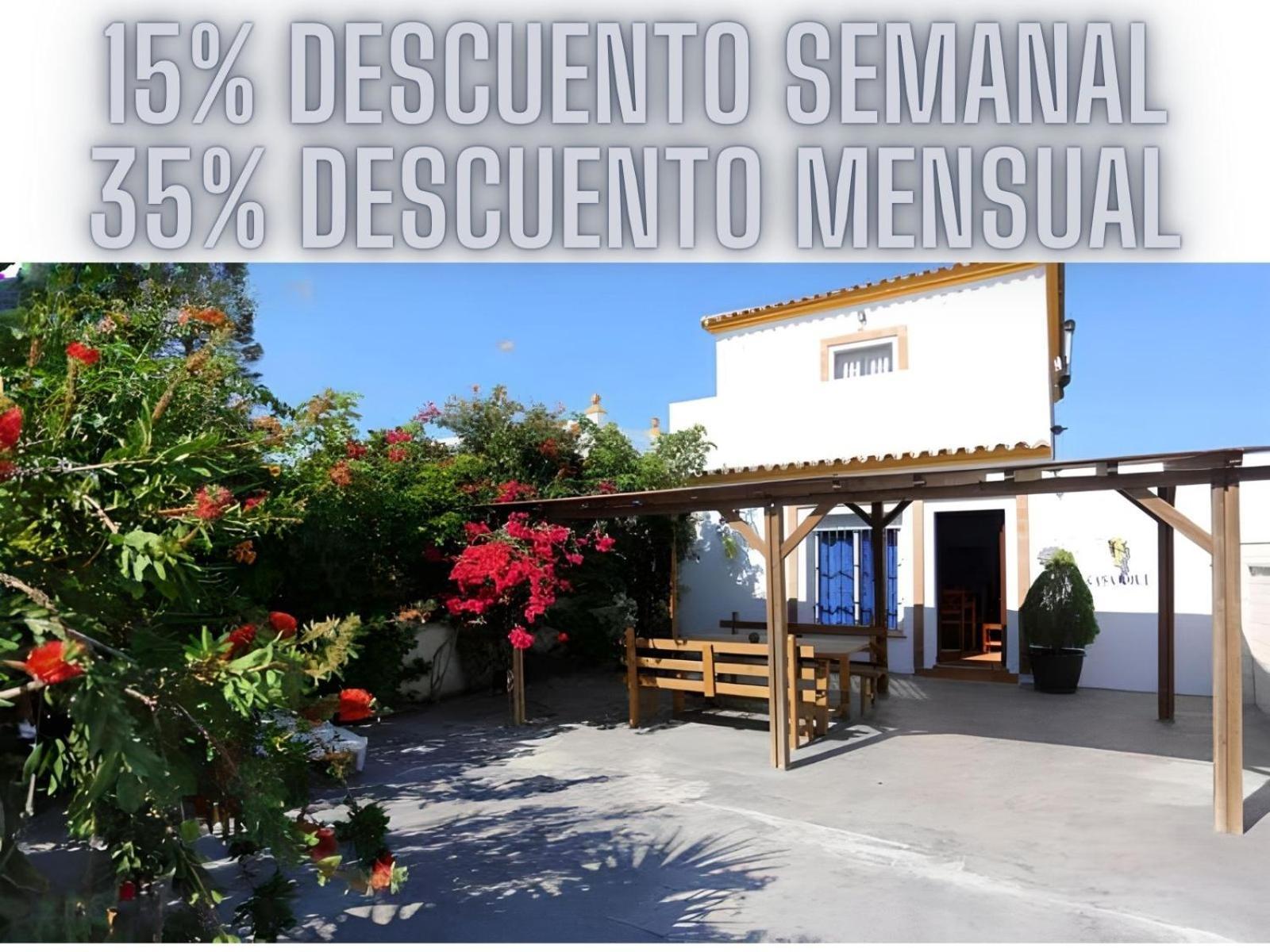 Vila Casa Familiar 150 Metros De La Playa El Palmar El Palmar  Exteriér fotografie